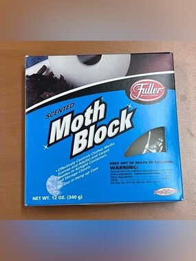 Fuller Scented Moth Block Oriental Spice 12 oz. NOS
